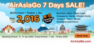 airasiago thailand promotions january 2016